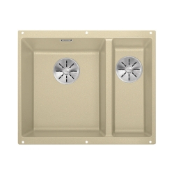 BLANCO SUBLINE 340/160-U Silgranit PuraDur Szampan lewa, InFino