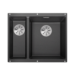 BLANCO SUBLINE 340/160-U Silgranit antracyt prawa, InFino