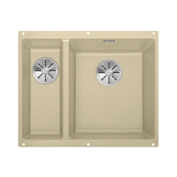 BLANCO SUBLINE 340/160-U Silgranit PuraDur Szampan prawa, InFino