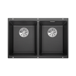 BLANCO SUBLINE 350/350-U Silgranit antracyt, InFino
