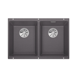 BLANCO SUBLINE 350/350-U Silgranit szarość skały, InFino