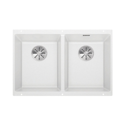 BLANCO SUBLINE 350/350-U Silgranit biały, InFino