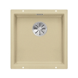 BLANCO SUBLINE 400-U Silgranit PuraDur Szampan, InFino