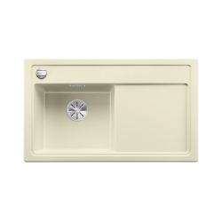 BLANCO ZENAR 45 S Silgranit PuraDur Jaśmin lewa, korek auto., InFino