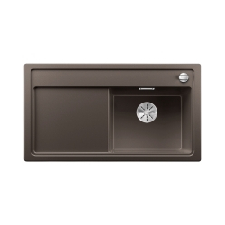 BLANCO ZENAR 5 S Silgranit kawowy prawa, korek auto., InFino