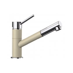 BLANCO KANO-S Silgranit-Look Szampan/Chrom