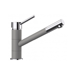 BLANCO KANO Silgranit-Look alumetalik/chrom