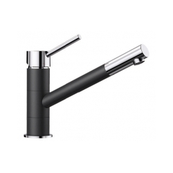 BLANCO KANO Silgranit-Look antracyt/chrom