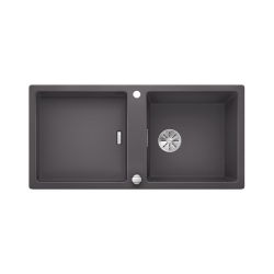 BLANCO ADON XL 6 S Silgranit PuraDur Szarość skały odwracalny, korek auto., InFino