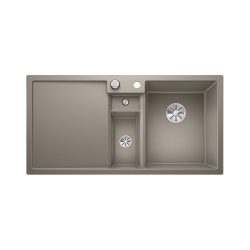 BLANCO COLLECTIS 6 S Silgranit tartufo prawa, korek auto., InFino, wkład z pokrywką