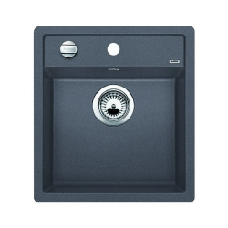 BLANCO DALAGO 45 Silgranit szarość skały, korek auto.