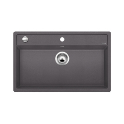 BLANCO DALAGO 8-F Silgranit szarość skały, korek auto.