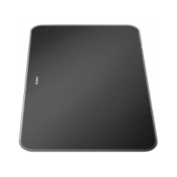 BLANCO Deska szklana czarna, 367x235, [ZENAR XL 6 S Compact]