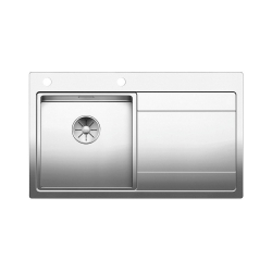 BLANCO DIVON II 45 S-IF stal polerowana lewa, korek auto., InFino