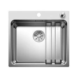 BLANCO ETAGON 500-IF/A stal polerowana, korek auto., InFino, szyny