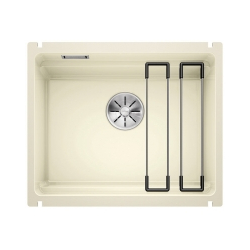 BLANCO ETAGON 500-U Ceramika PuraPlus magnolia połysk, InFino, szyny