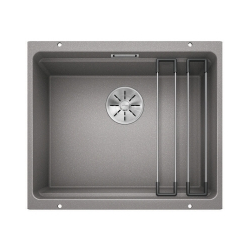 BLANCO ETAGON 500-U Silgranit alumetalik, InFino, szyny