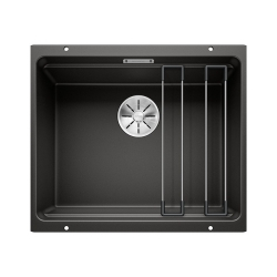 BLANCO ETAGON 500-U Silgranit czarny, InFino, szyny