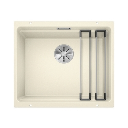 BLANCO ETAGON 500-U Silgranit jaśmin, InFino, szyny