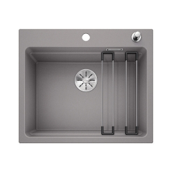 BLANCO ETAGON 6 Silgranit alumetalik, korek auto., InFino, szyny