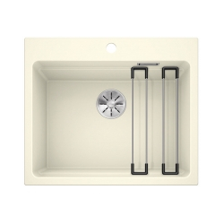 BLANCO ETAGON 6 Silgranit jaśmin, InFino, szyny