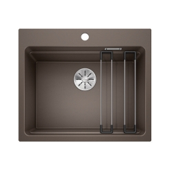 BLANCO ETAGON 6 Silgranit kawowy, InFino, szyny