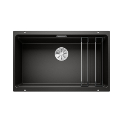 BLANCO ETAGON 700-U Silgranit czarny, InFino, szyny 525891