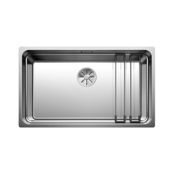 BLANCO ETAGON 700-U Stal polerowana, korek auto., InFino, szyny