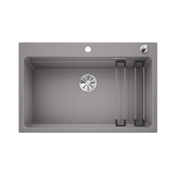 BLANCO ETAGON 8 Silgranit alumetalik, korek auto., InFino, szyny