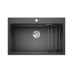 BLANCO ETAGON 8 Silgranit antracyt, InFino, szyny