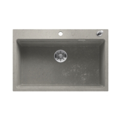 BLANCO ETAGON 8 Silgranit PuraDur Beton, korek auto., InFino, szyny