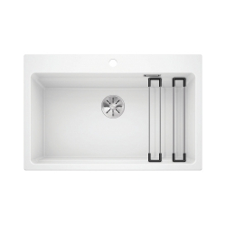 BLANCO ETAGON 8 Silgranit biały, InFino, szyny