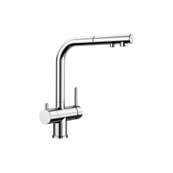 BLANCO FONTAS-S II chromowana z wyciąganą wylewką