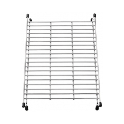 BLANCO Kratka ociekowa uniwersalna stal nierdzewna, 384x252