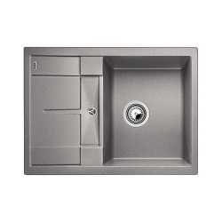 BLANCO METRA 45 S Compact Silgranit alumetalik odwracalny