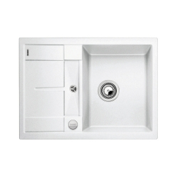 BLANCO METRA 45 S Compact Silgranit biały odwracalny, korek auto.