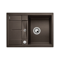 BLANCO METRA 45 S Compact Silgranit kawowy odwracalny, korek auto.