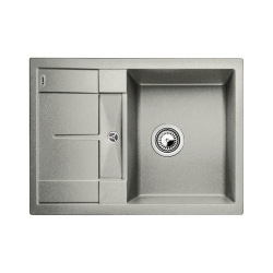 BLANCO METRA 45 S Compact Silgranit PuraDur Perłowoszary odwracalny