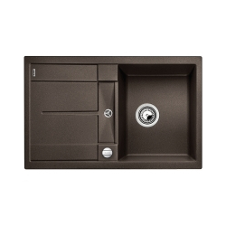 BLANCO METRA 45 S Silgranit kawowy odwracalny, korek auto.