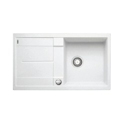 BLANCO METRA 5 S-F Silgranit biały odwracalny, korek auto.