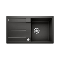 BLANCO METRA 5 S Silgranit czarny odwracalny, korek auto.