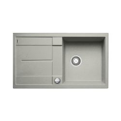 BLANCO METRA 5 S Silgranit PuraDur Perłowoszary odwracalny, korek auto.