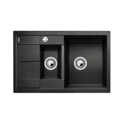 BLANCO METRA 6 S Compact Silgranit antracyt odwracalny, korek auto.