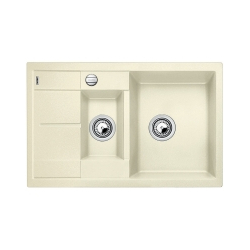 BLANCO METRA 6 S Compact Silgranit PuraDur Jaśmin odwracalny, korek auto.