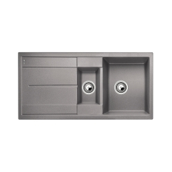 BLANCO METRA 6 S Silgranit alumetalik odwracalny