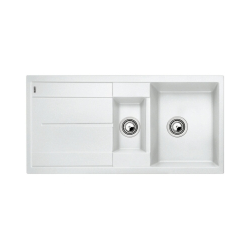 BLANCO METRA 6 S Silgranit biały odwracalny