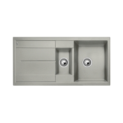 BLANCO METRA 6 S Silgranit PuraDur Perłowoszary odwracalny