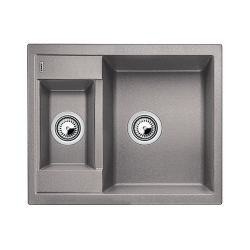 BLANCO METRA 6 Silgranit alumetalik odwracalny