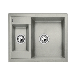 BLANCO METRA 6 Silgranit PuraDur Perłowoszary odwracalny