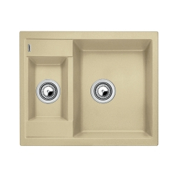 BLANCO METRA 6 Silgranit PuraDur Szampan odwracalny